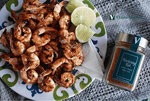 Blackening Seasoning Rub – Smoky Cajun Spice Blend with Garlic, Cumin & Chipotle for Fish, Chicken & Steak (6.4 oz, Pack of 2)