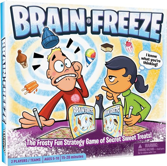 Brain Freeze??Board Game ??Fun Memory Game for Kids & Families, Educational Toys & Learning Game, Logic & Deduction Challenge, Ages 5+