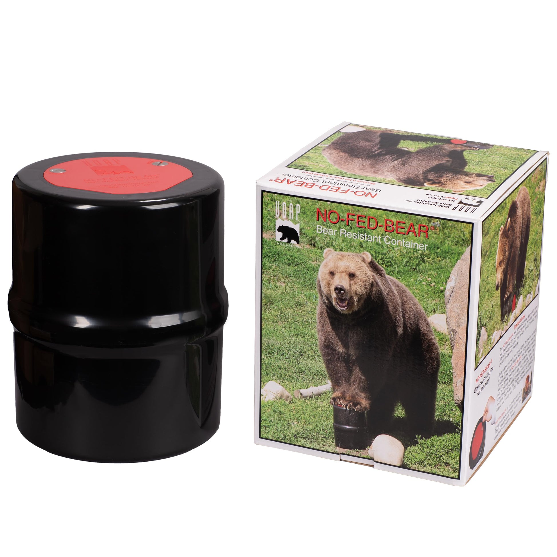 UDAP Bear-Resistant Food Canister – IGBC Approved Lightweight Bear-Proof Container for Backpacking