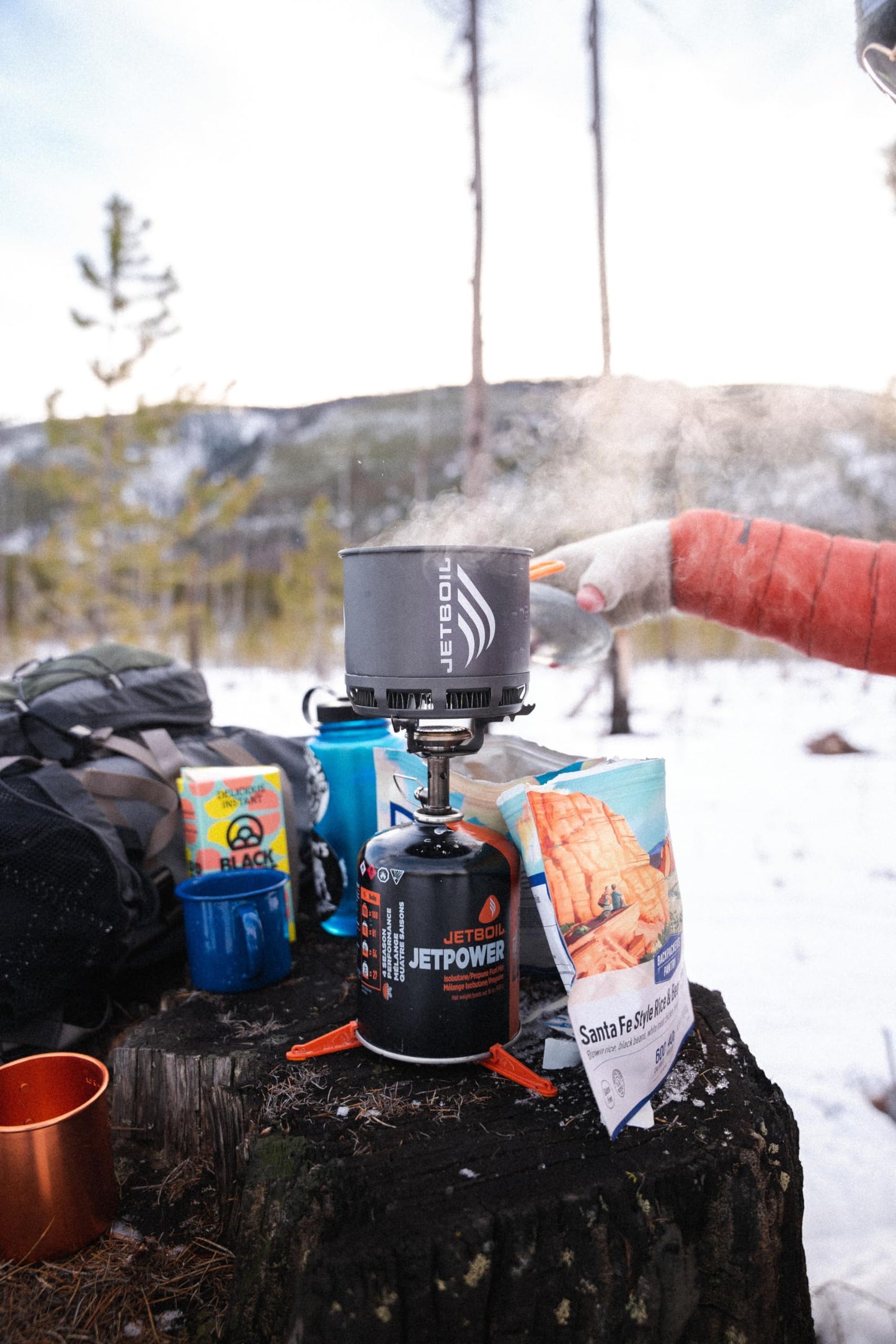 Jetboil Jetpower Fuel for Jetboil Camping and Backpacking Stoves, 450 Grams