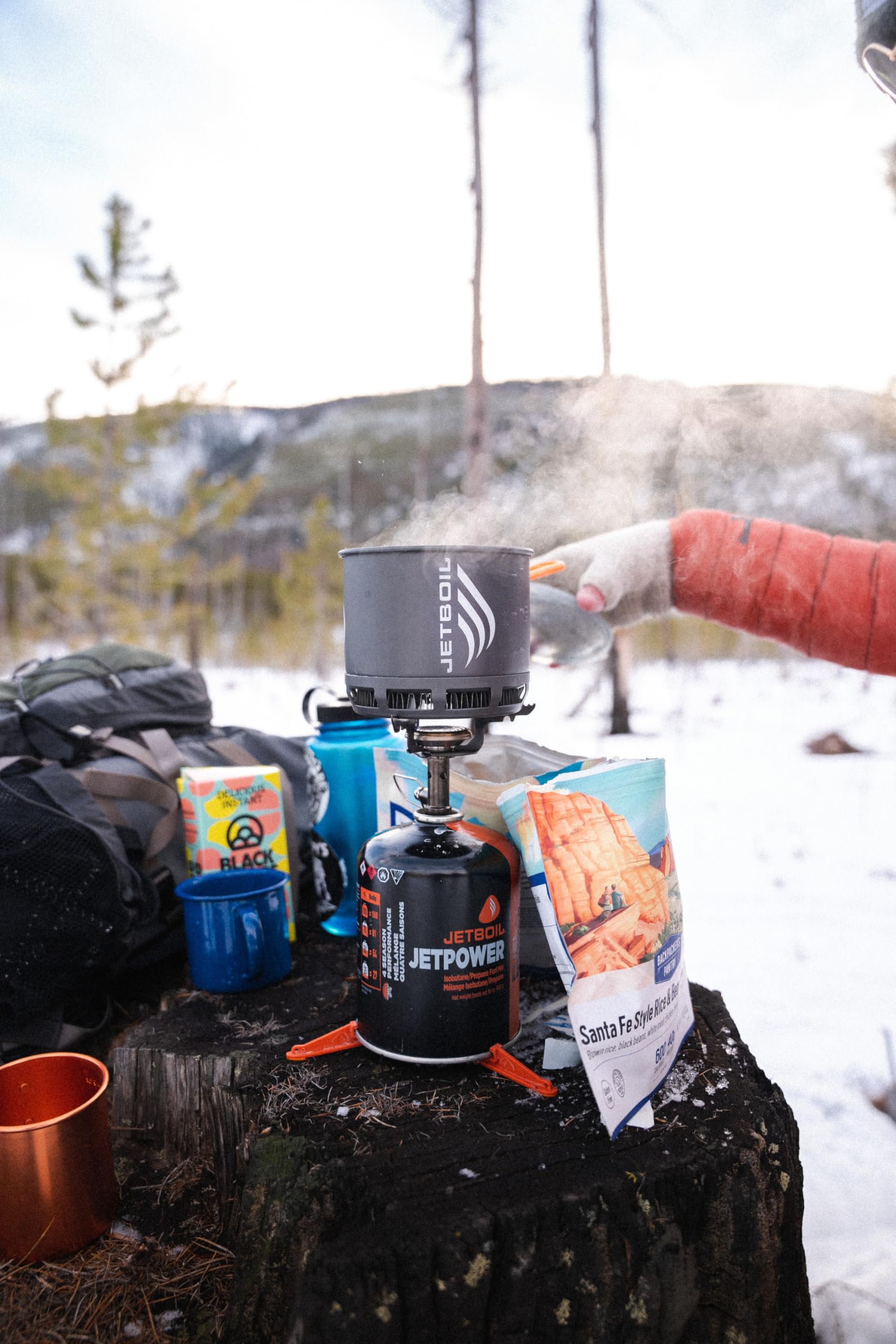 Jetboil Jetpower Fuel for Jetboil Camping and Backpacking Stoves, 450 Grams