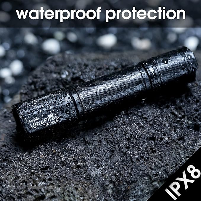 ULTRAFIRE Hunting Green Flashlight - 382 Yards Green Light Predator Light 520nm-540nm Green Tactical Flashlight with Picatinny Rail Mount and Pressure Switch Kit for Hogs,Coyotes, Varmints