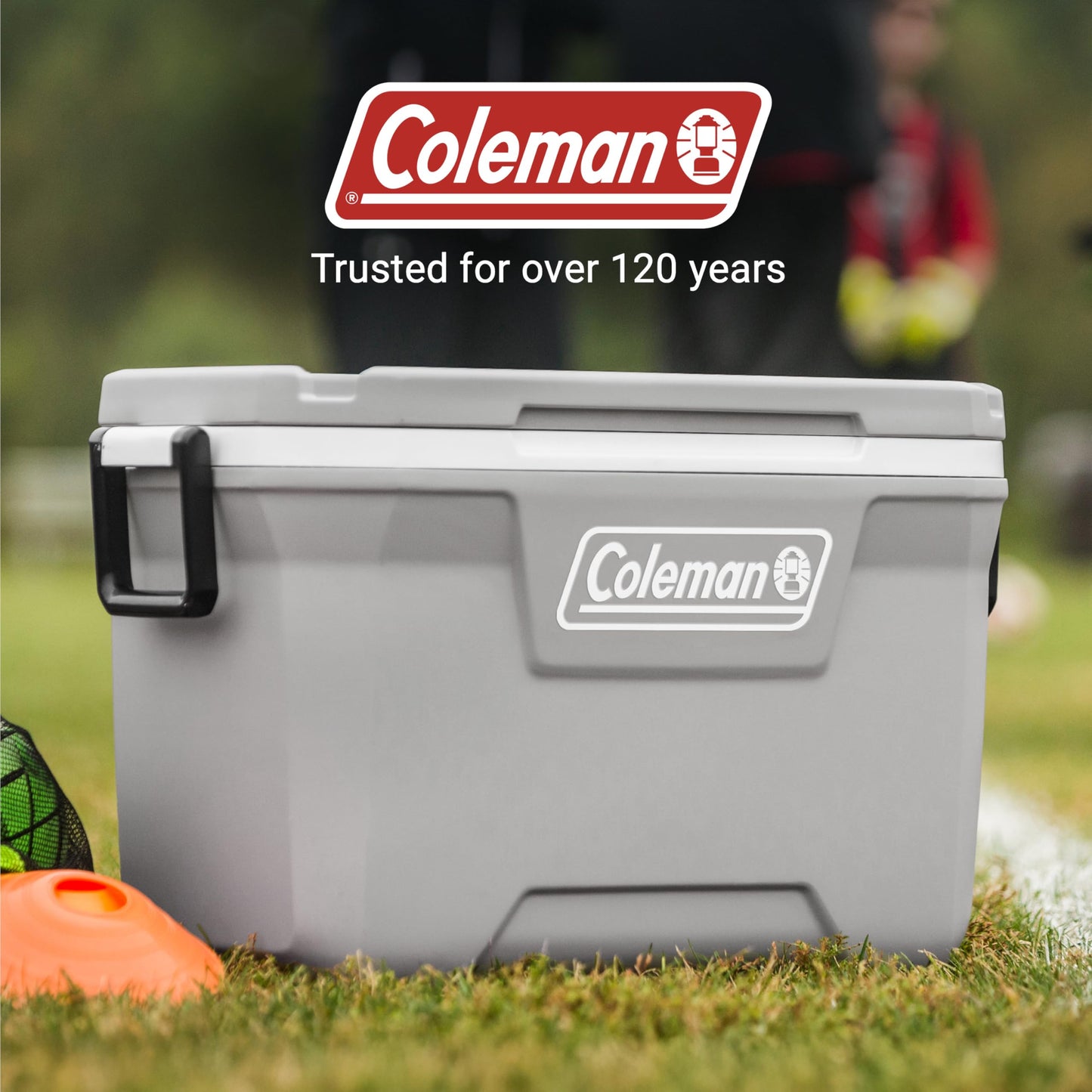 Coleman Classic Series Insulated Portable Cooler, Leak-Resistant Outdoor Hard Cooler Keeps Ice up