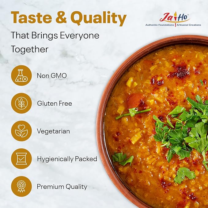 Jai Ho Certified Organic Kabuli Chana Garbanzo Beans 4 lb | Chickpeas Lentils | Indian Kabuli Chole Chana | USDA Organic | Non-GMO | Chemical-Free | Premium Quality Kosher (4 Pound, Moong Mogar Dal (W/O Skin))