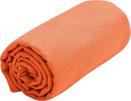 Sea to Summit AirLite Towel, Ultralight Camping and Travel Towel, Medium (20 x 39 inches), Outback Orange