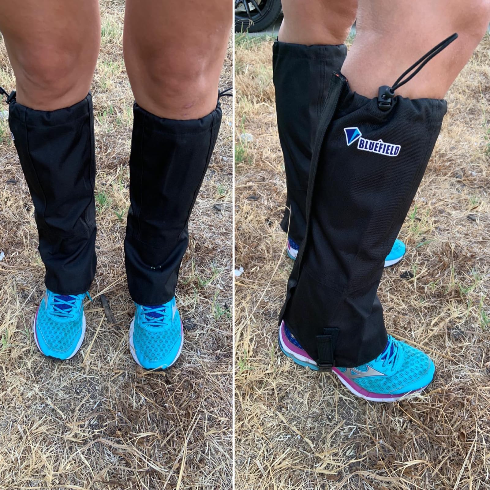 Azarxis Hiking Gaiters for Outdoor Camping Running Walking Backpacking Women Men Ankle Leg Guard