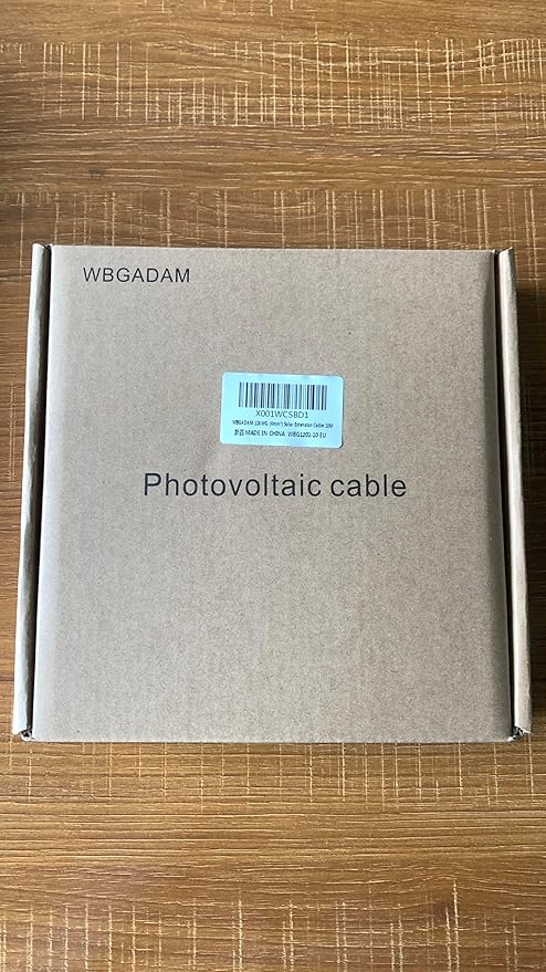 12AWG Solar Panel Extension Cable 30FT 4mm² with Female and Male Connector Solar Panel Cable for Solar Panels Solar Controllers (30FT Red + 30FT Black)