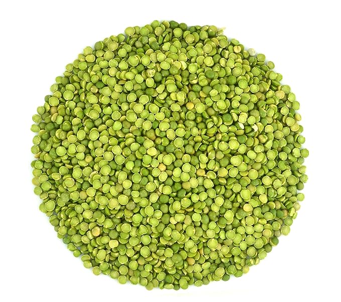Organic Green Split Peas- Fiber & Protein rich, Raw, Non-GMO, Vegan Bulk-2LB