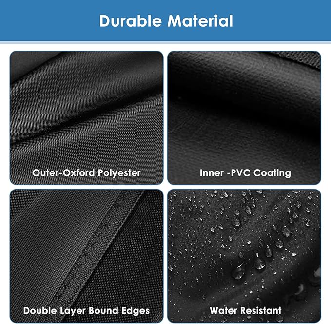 Griddle Cover for Weber Spirit 300 Series Griddle, for Weber Genesis 300 Series Griddle, Full-Size Storage Bag with Durable Handles, Flat Top Griddle Cover for WeberGriddle Insert Storage Carry Bag