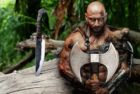Viking Store Double Sided Ax Viking Axe Real Replica Double Head Ax Vikings Weapons Real Christmis Gift Gift for him |Ax-1001049|
