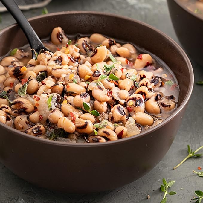 Rani Black Eyed Peas, Dried Cowpeas (Lobhia) 400oz (25lbs) 11.36kg Bulk Box ~ All Natural | Vegan | Kosher | Gluten Friendly | Product of USA