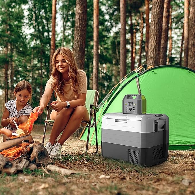EnginStar Portable Power Station, 150W 155Wh Power Bank with 110V AC Outlet, 6 Outputs External