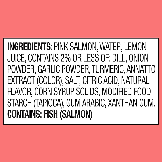 StarKist Salmon Creations Lemon Dill - 2.6 oz Pouch (Pack of 12) (Packaging May Vary)