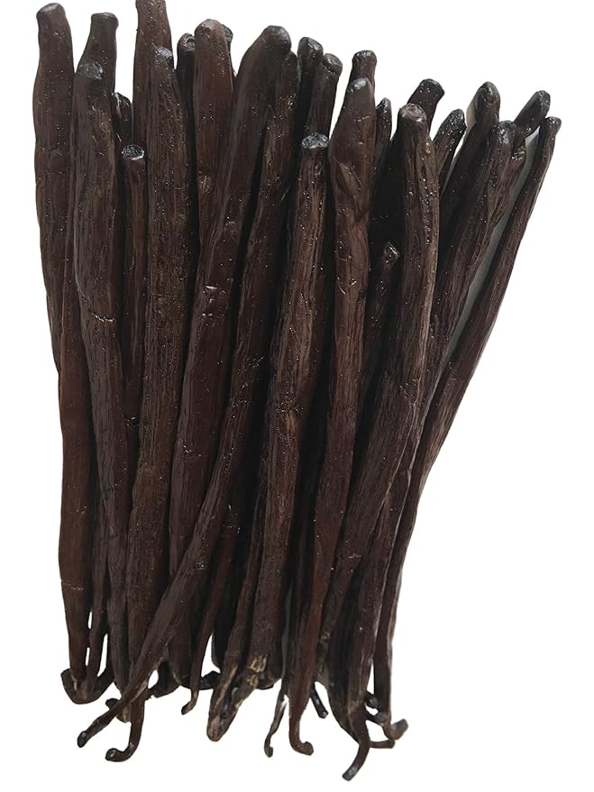 30 Organic Madagascar Vanilla Beans Grade A. Certified USDA Organic. ~6" for Chefs, Extract and Baking. Fresh Gourmet NON-GMO Whole Bourbon Pods by FITNCLEAN VANILLA