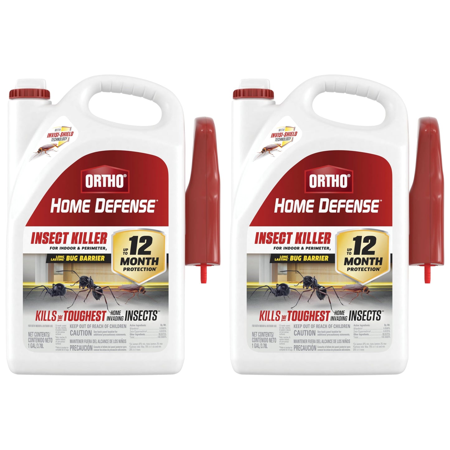 Ortho Home Defense Insect Killer for Indoor & Perimeter2 Bundle (2-Pack)