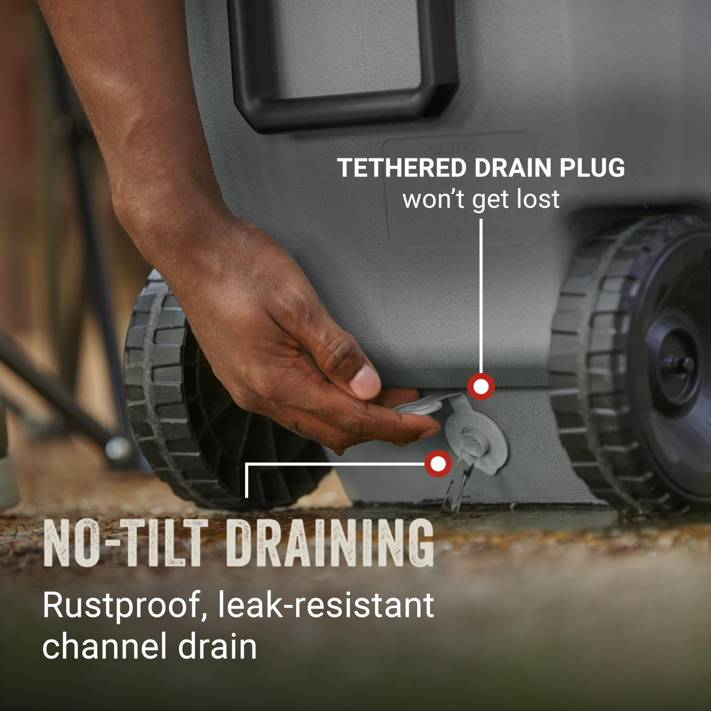 Coleman Classic Series Insulated Portable Rolling Cooler with Wheels, Leak-Resistant Outdoor Hard