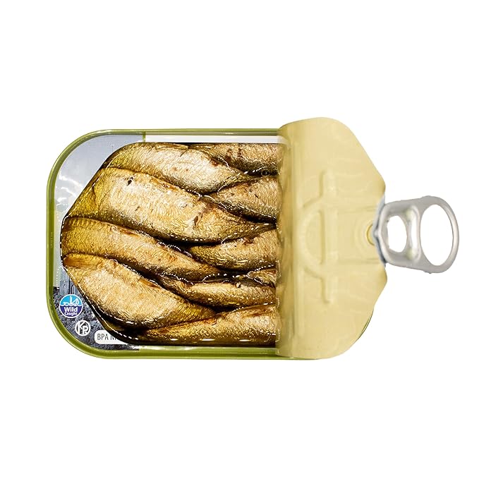 MW Polar Brisling Sardines, Smoked in Olive Oil, 3.52 Ounce (Pack of 12)