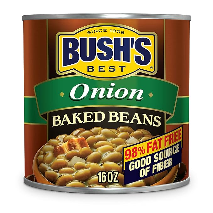 Bush's Best Onion Baked Beans 16 oz