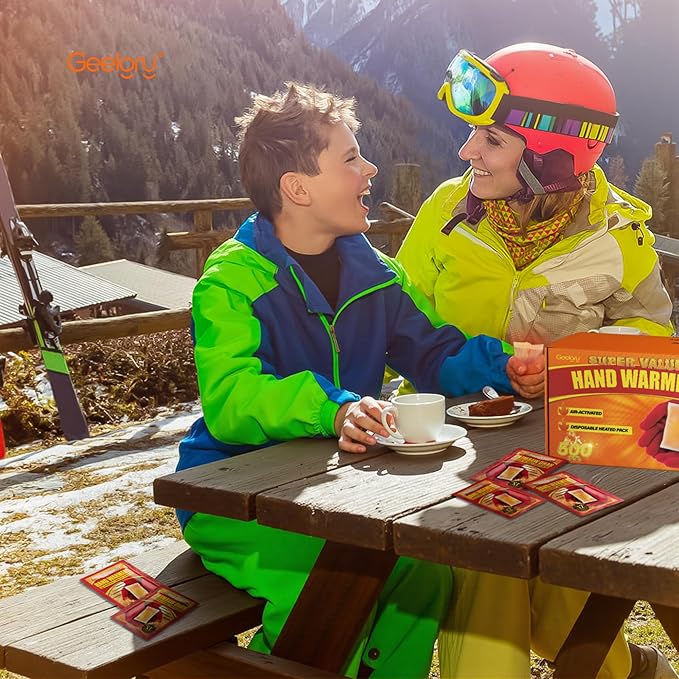 Hand Warmers Disposable 500/375/240/125/90/55/30 Pcs, Long-Lasting Up to 12 Hours for Warm Body, Safe Portable Hand Warmers for Camping, Fishing, Winter for Women Men Mom Dad