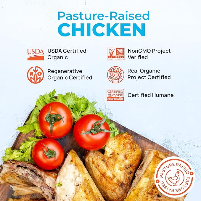Greener Pastures Pasture-Raised Chicken Box ??5 Packs of Wings, Drumsticks, and Tenders (1-1.25lbs each) ??Premium, Nutrient-Rich, Ideal for Grilling & Meal Prep ??Shipped Frozen for Freshness.