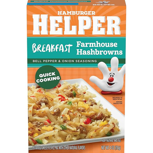 Helper BREAKFAST Farmhouse Hashbrowns, 4 oz
