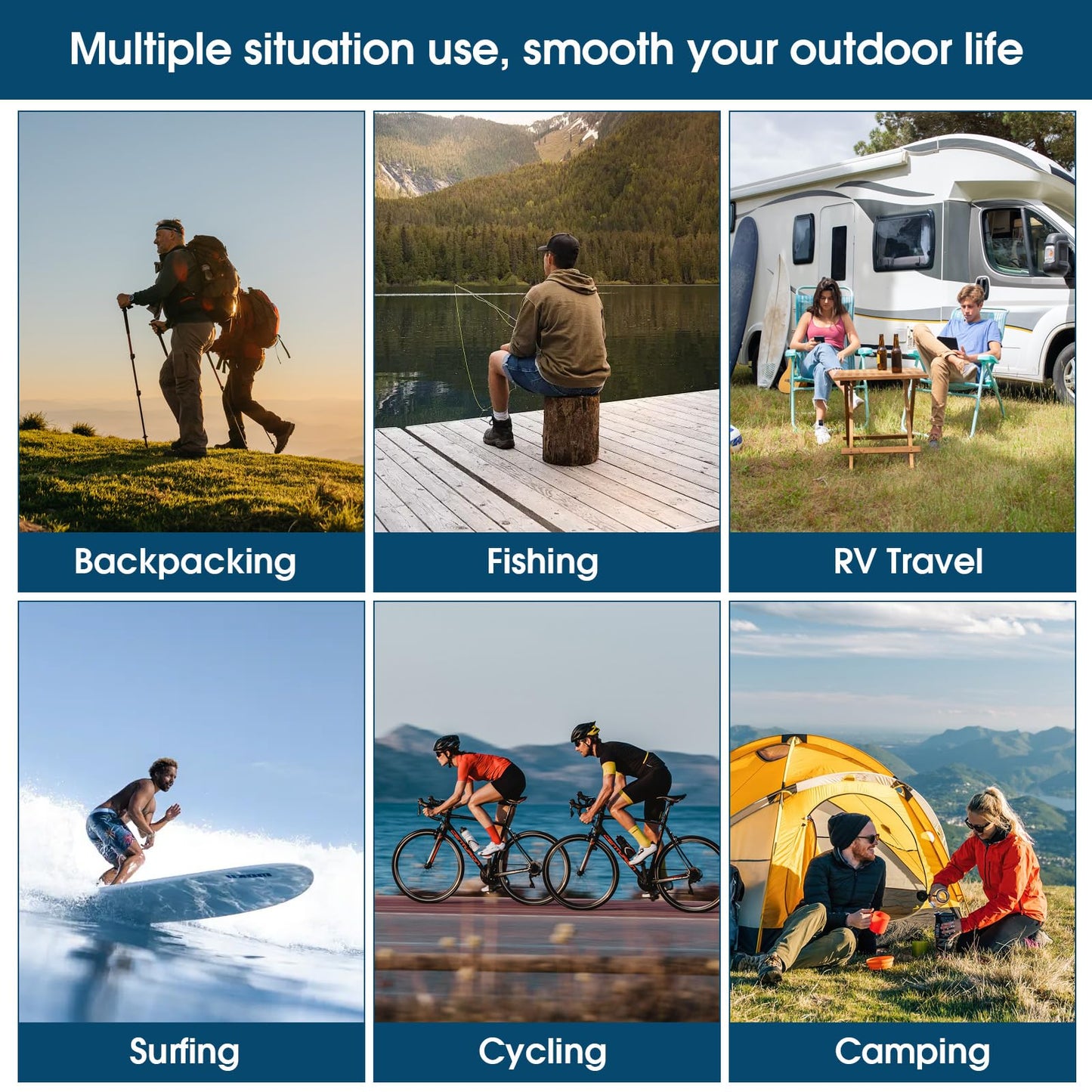 OUTDOORSEPIC Solar Camp Shower Camping Shower Bag Solar Shower Bag Solar portabler Shower for