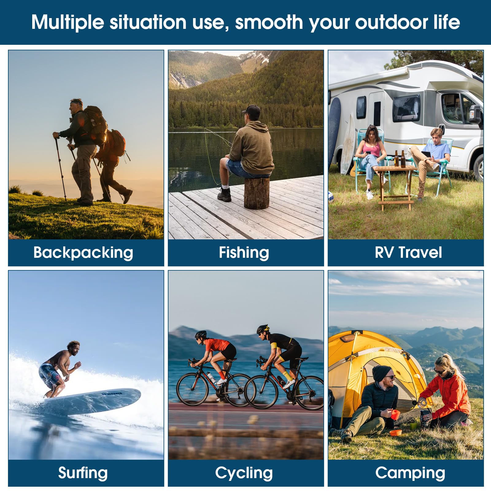 OUTDOORSEPIC Solar Camp Shower Camping Shower Bag Solar Shower Bag Solar portabler Shower for
