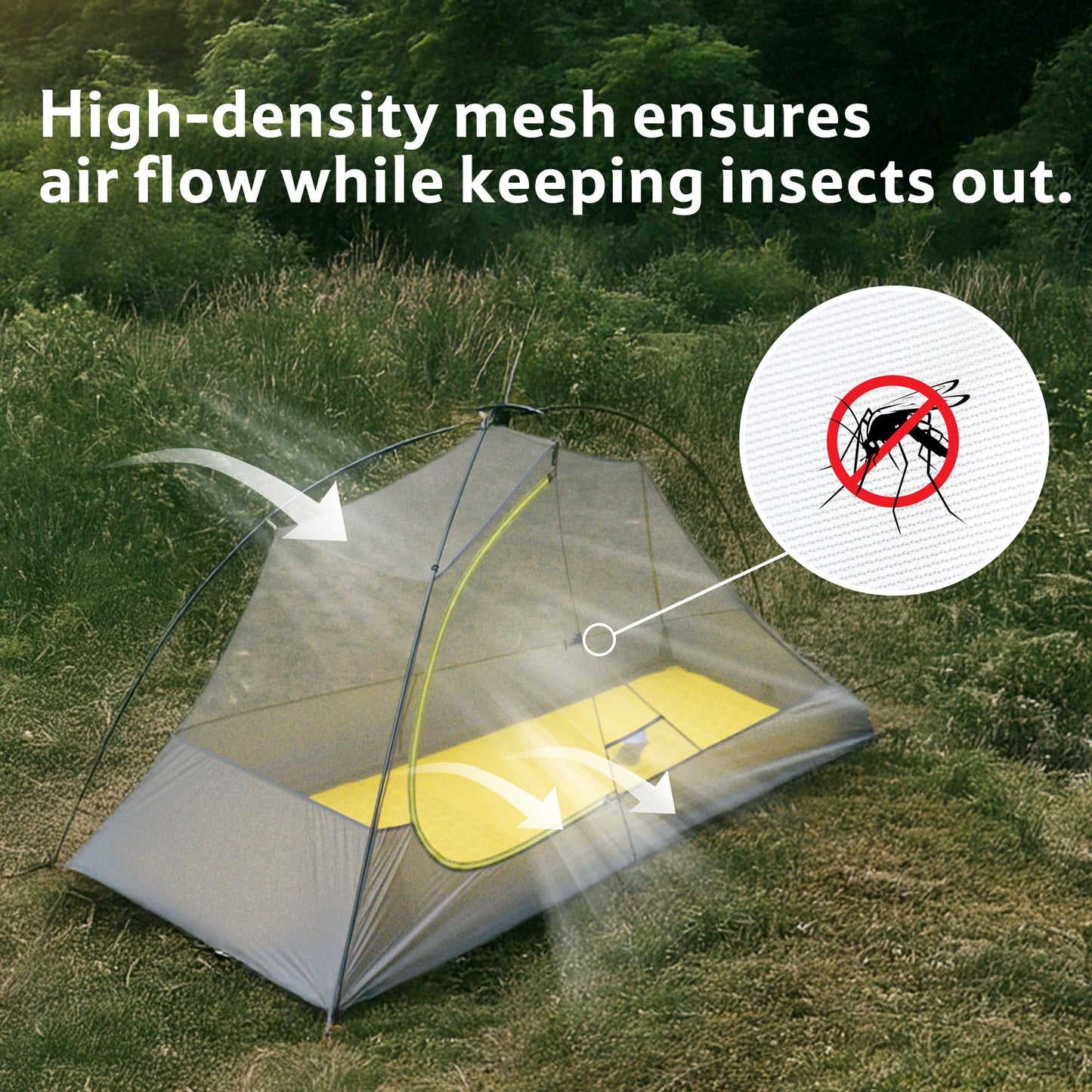 Naturehike Star Trail 2.3lb One Person Tent, Easy Setup, Compact, Spacious, Ultralight 1 Person