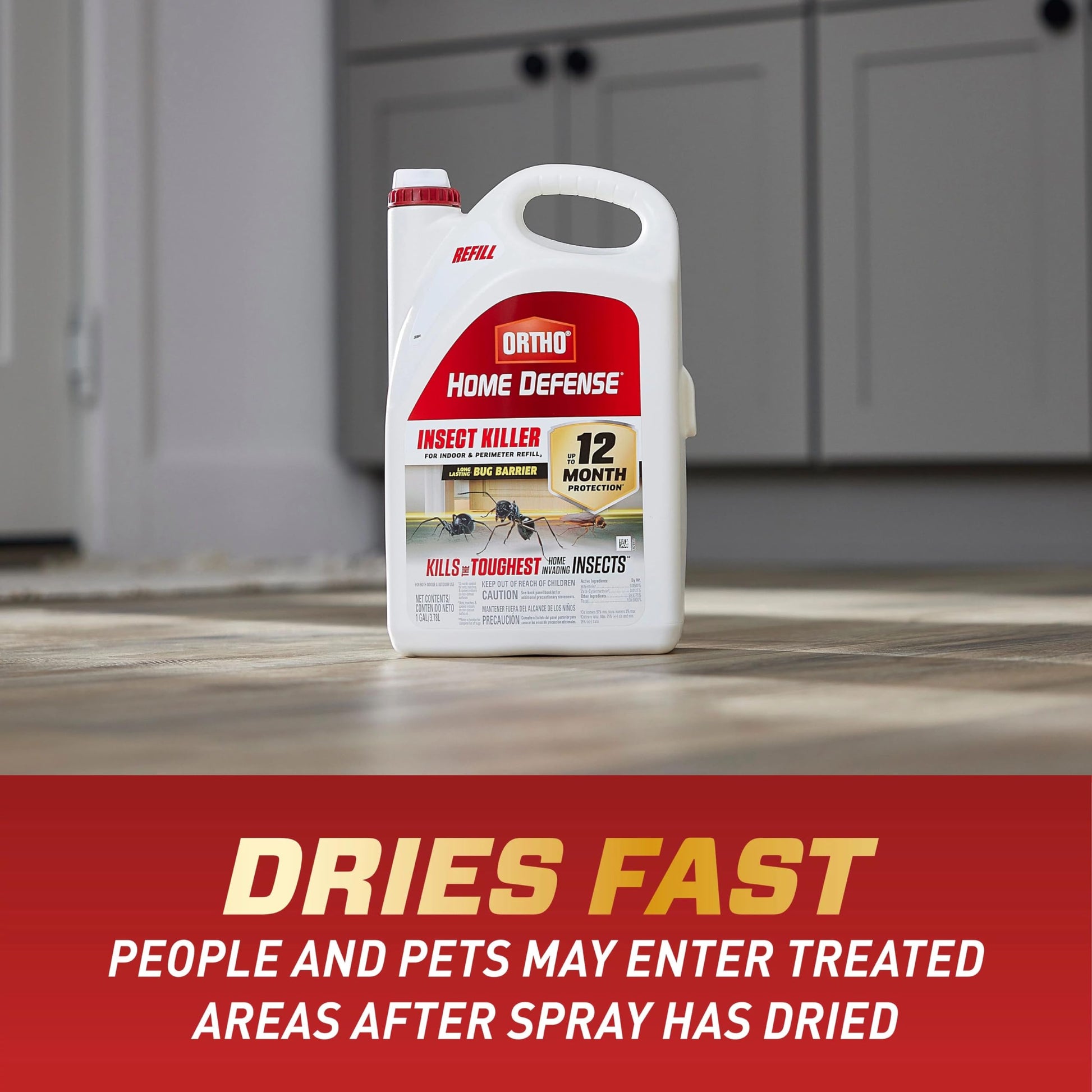 Ortho Home Defense Insect Killer for Indoor & Perimeter Refill2, 1 gal.
