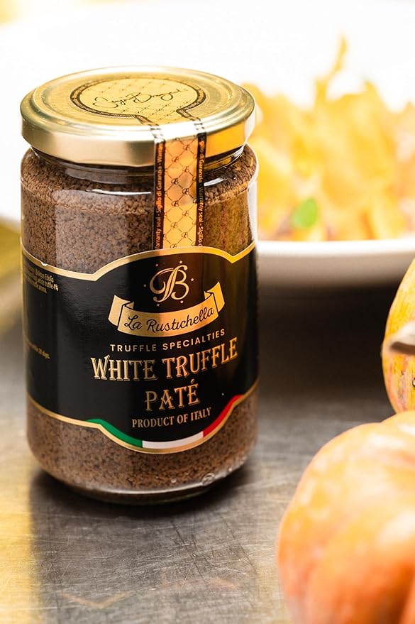 La Rustichella - White Truffle Patè 17.64 oz (500 gr) - 100% Made in Italy | Vegan, Gluten-Free, Cholesterol-Free