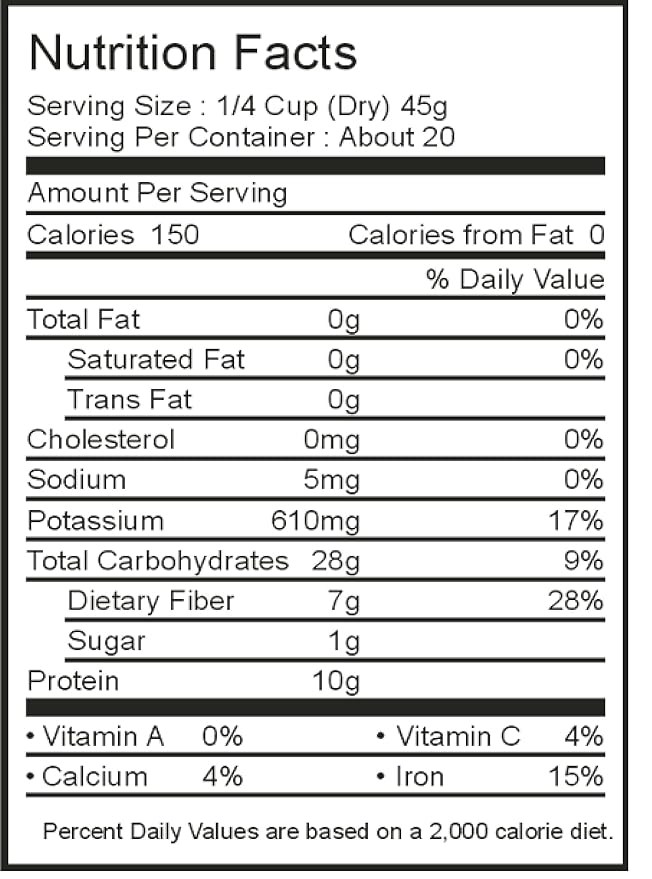 McCabe Organic Dark Red Kidney Bean, 2 lb (32 oz), USDA & CCOF Organic Certified