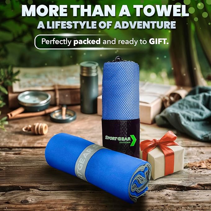 Quick Dry Camping & Travel Towel-Microfiber Travel Sports Towel, Microfiber Beach & Gym Sweat Towels For Men & Women Body, Travel Towels Fast Drying Lightweight, Quick Dry Towels For Travel