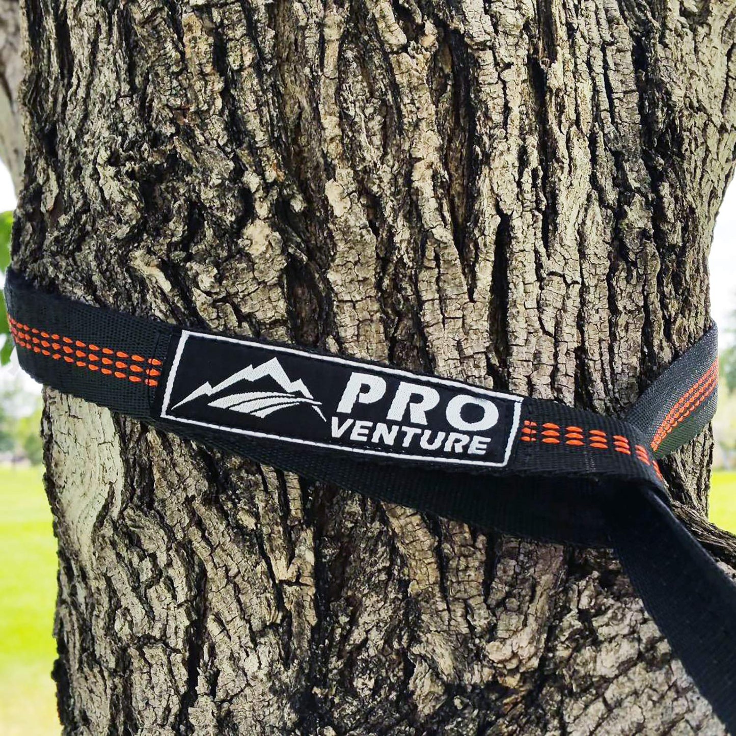 Pro Venture Hammock Straps and 2 Carabiners, 30+2 Loops, 1200lbs Breaking Strength (500lbs Rated) |