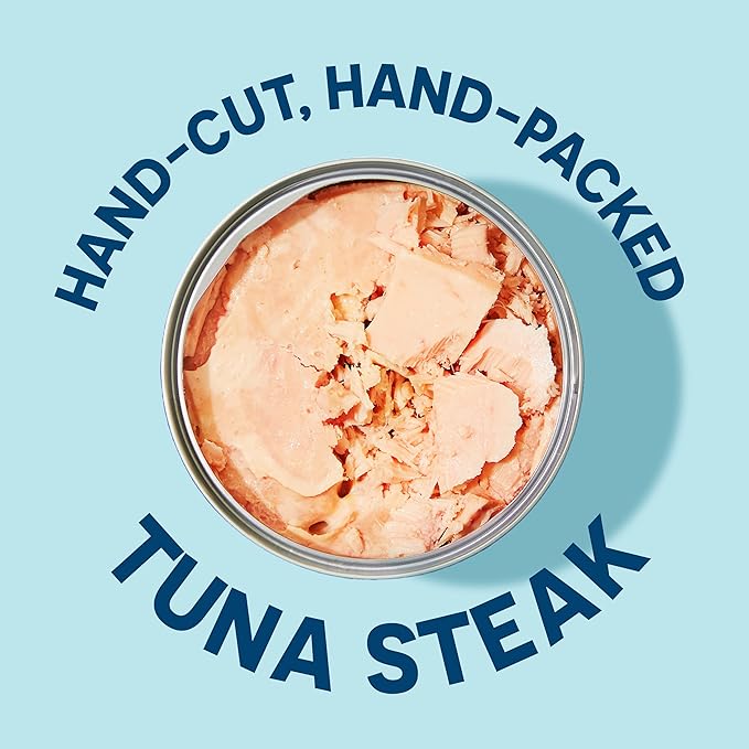 Wild Planet Albacore Wild Tuna, Sea Salt, Canned Tuna, Sustainably Wild-Caught, Pole & Line, 5 Ounce (Pack of 4), Packaging May Vary