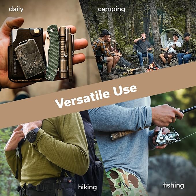 CIVIVI Clingman EDC Pocket Folding Knife with Titanium Reversible Clip, 2.99" Nitro-V Blade G10 Handle Liner Lock Knife, Gift for Men Women C23065-1 (Black)