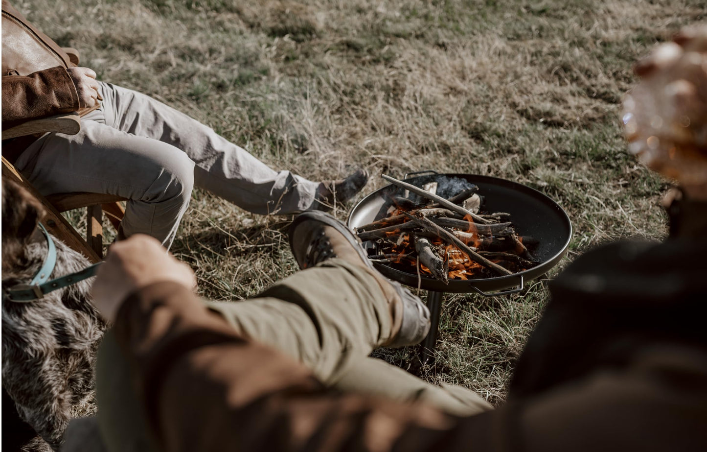 GasOne 23 in Outdoor– Wood Burning Fire Pit – Durable Alloy Steel Fire Pits for Outside – Small