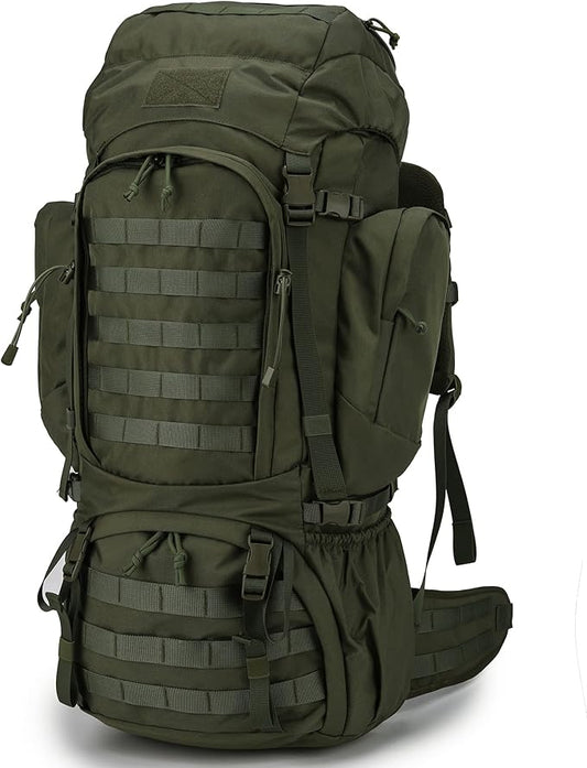 Mardingtop 60L Military Internal Frame Backpack for Hiking,Camping,Hunting,Rucksack Backpack with Rain Cover