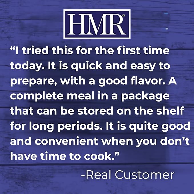 HMR Lasagna with Meat Sauce Entrée | Pre-packaged Lunch or Dinner to Support Weight Loss | Ready to Eat | 16g of Protein | Low Calorie Food | 8oz Serving per Meal | Pack of 6