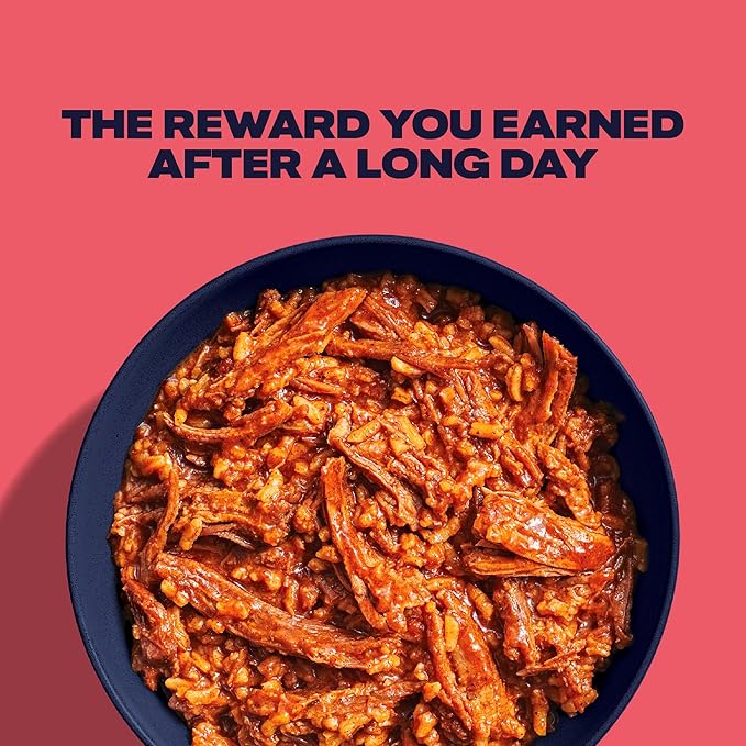 BIGHORN Mountain Food Spicy Mexican Birria and Rice - contains 6 packs | 12 servings | 210g Protein | 2,940 Calories - premium freeze dried meals for backpacking food - dehydrated camping food for backpacking meal - just add water - great taste