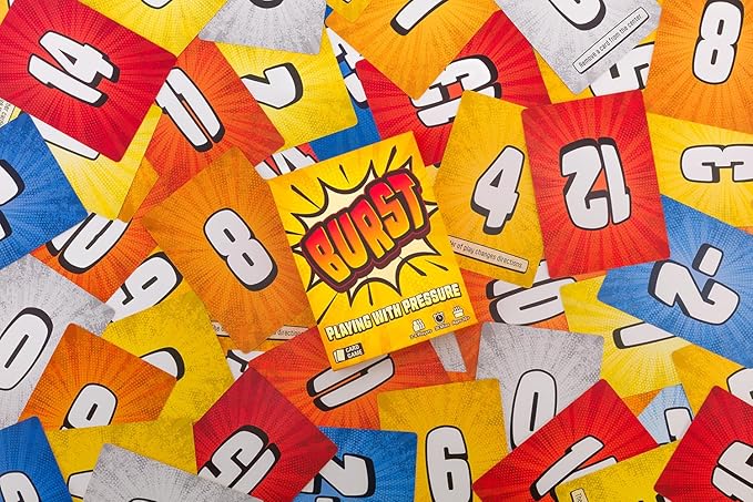 Burst - Card Games - Family Party - Game Night - for Kids 10 and Up - Games for Adults