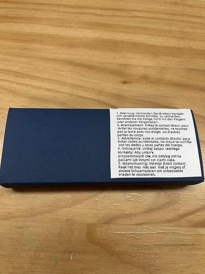 Petrified fish PFP03 Victor,3.58" K110 Satin Blade,140g Micarta Handel Flipper Liner lock Folding knife (Blue Satin)