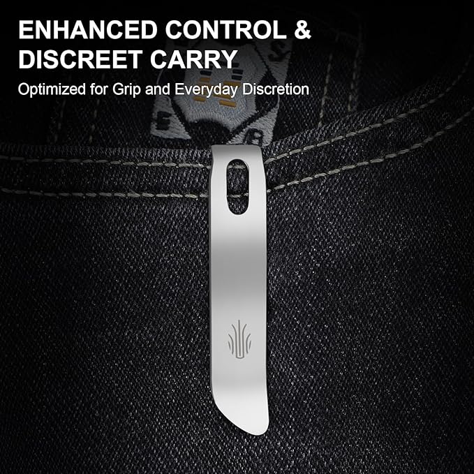 Kizer C01C XL Sheepdog Pocket Knife, 3.9" 14C28N Sheepsfoot Blade EDC Folding Knife with Black Burlap Norplex UltreX??Micarta Handle, Liner Lock, Flipper, Camping Knives for Men Women, V5488M2