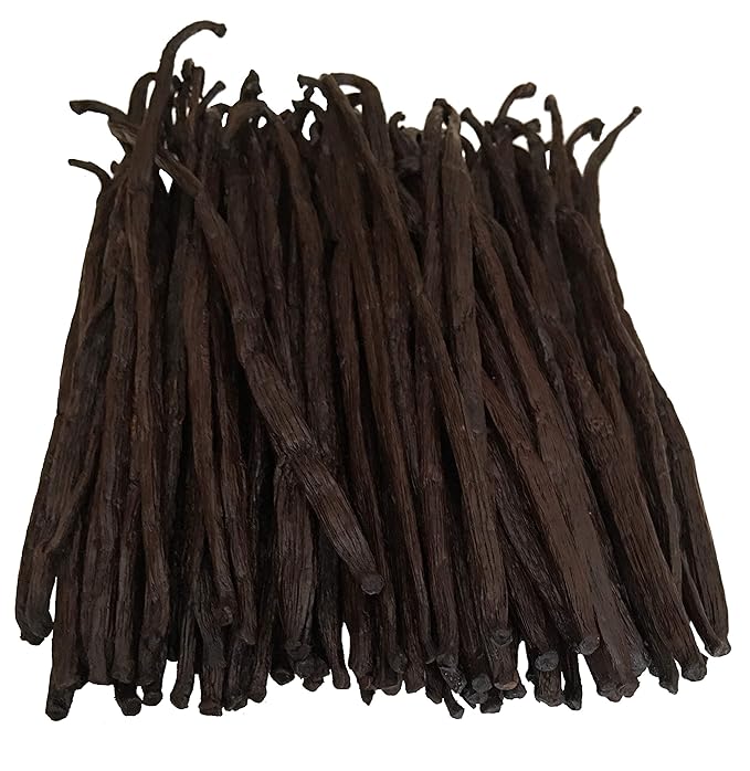 15 Organic Grade A Madagascar Vanilla Beans for Extract and Baking by FITNCLEAN VANILLA| Certified USDA Organic. 6"-7.5" Bulk Bourbon Fresh NON-GMO Whole Gourmet Pods