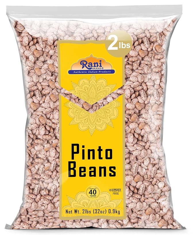 Rani Pinto Beans 32oz (2lbs) 908g ~ All Natural | Vegan | Gluten Friendly | NON-GMO | Kosher | Product of USA