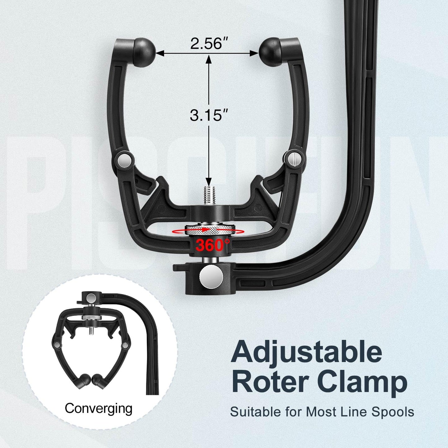 Piscifun Fishing Line Spooler, Portable Winder for Fishing Reels