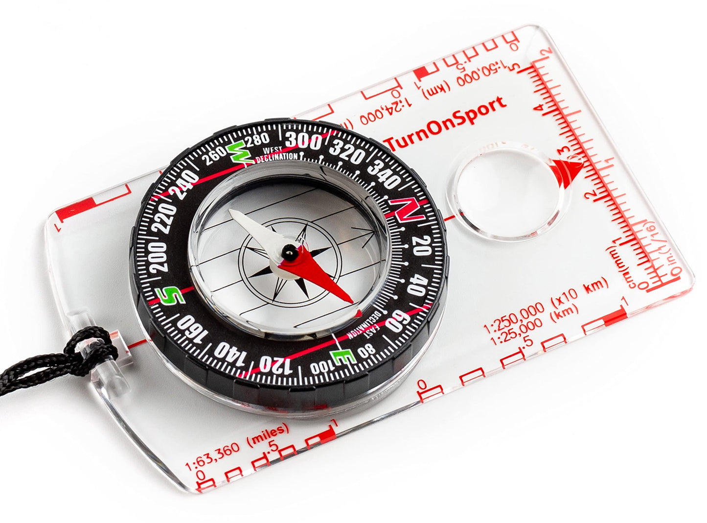 Orienteering Compass Hiking Backpacking Compass | Advanced Scout Compass Camping Navigation - Boy