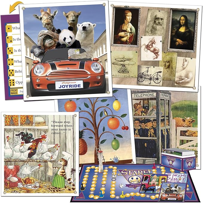 Stare - Fun Game of Visual Recall Where Quirky Image Cards Challenge Players' Minds ??Classic for Adult & Family Game Night