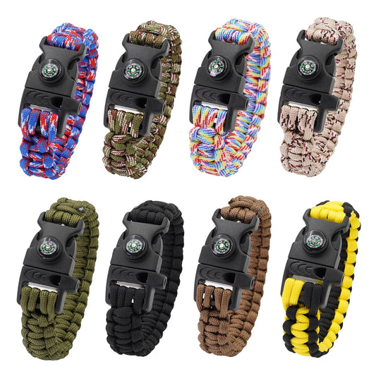 RLXMARTD Paracord Bracelet - 8 Pack - product view 1