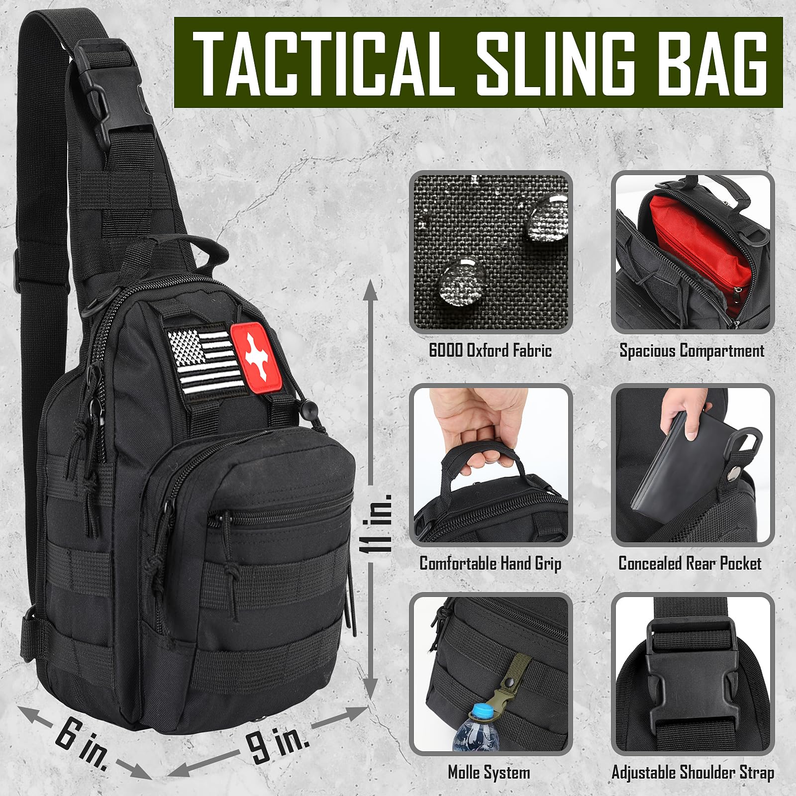 Survival Kit, 268 Pcs Emergency Survival Gear and Equipment Supplies with First Aid Kit, Camping