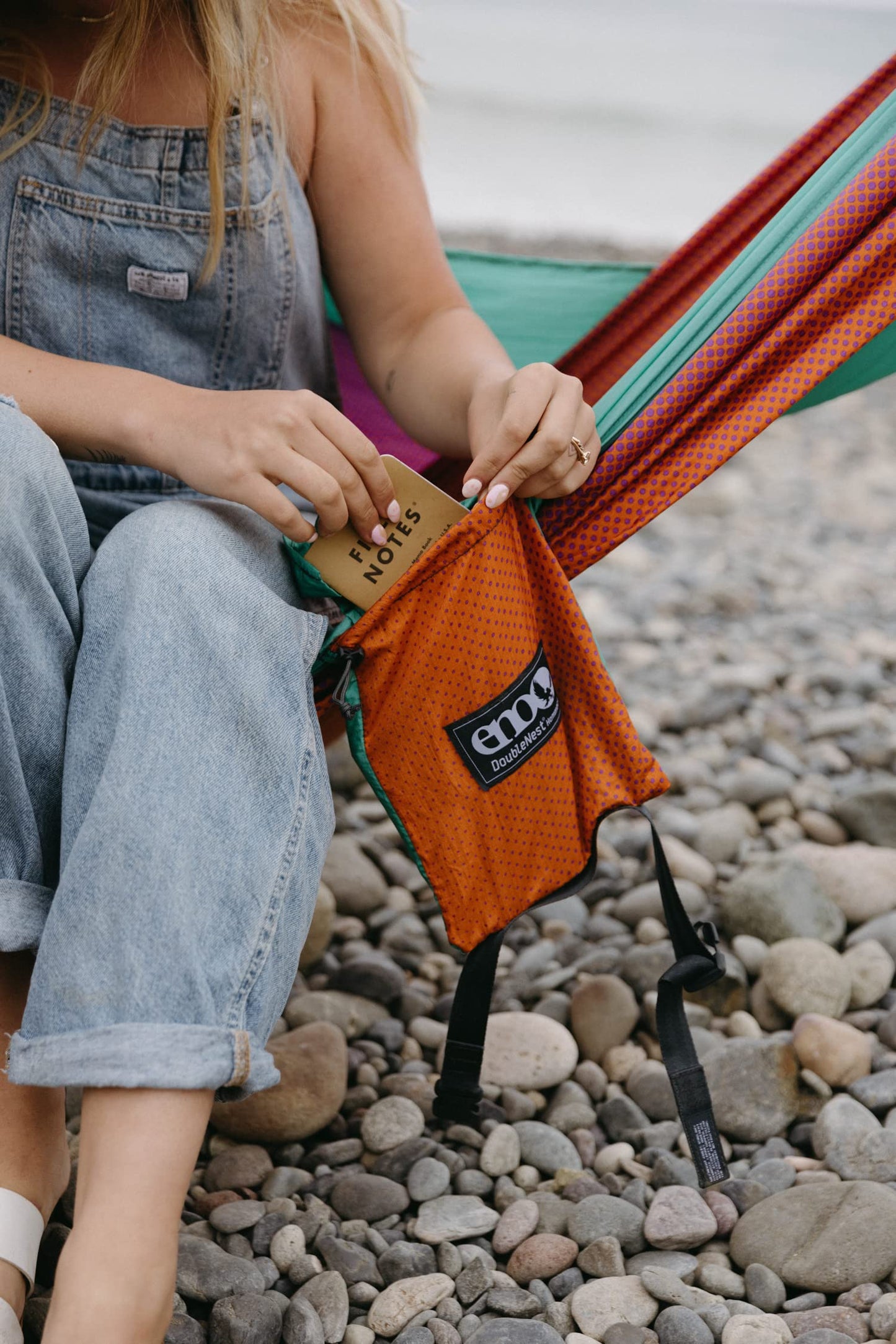 ENO DoubleNest Hammock - Lightweight, Portable, 1 to 2 Person Hammock - for Camping, Hiking